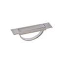 Ручка потайная CAPPIO, цинк, L=100 мм, м/о 85 мм, цвет матовый никель