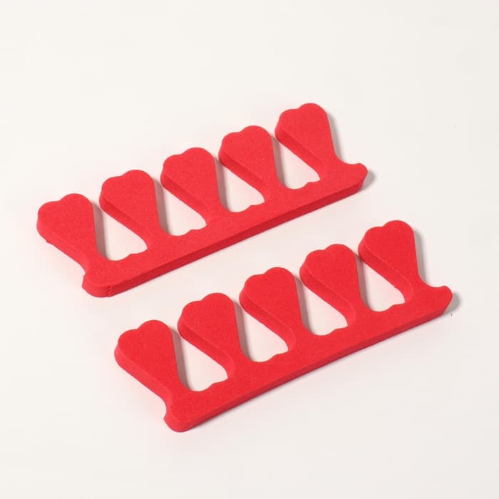 Набор разделителей для пальцев «Сердца», 100 пар, МИКС