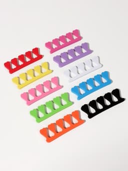 Набор разделителей для пальцев «Сердца», 100 пар, МИКС