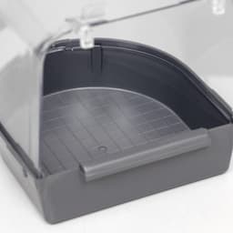 Купалка для птиц, 145×136×140 мм, серебристая