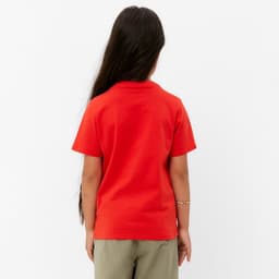 Футболка для девочки KAFTAN: Go wild, красная, размер 32 (110-116 см)