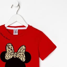 Футболка детская KAFTAN: «Мышка», красная, размер 28, рост 86-92 см