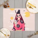 Салфетка на стол Доляна Love mood ПВХ 40×29 см