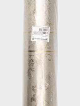 Клеёнка на стол «Торжество», на тканевой основе, рулон 20 метров, ширина 137 см, толщина 0.25 мм, цвет золотой