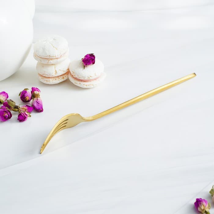 Вилка столовая Magistro «Блинк», 21.5×3 см, нержавеющая сталь, золотистая