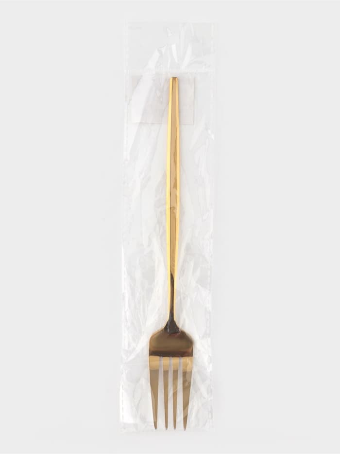 Вилка столовая Magistro «Блинк», 21.5×3 см, нержавеющая сталь, золотистая