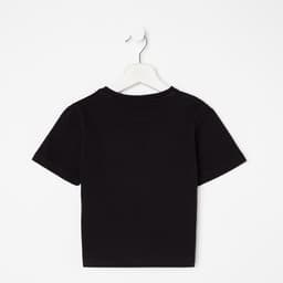 Футболка для девочки KAFTAN: Daddy's girl, чёрная, размер 36 (134-140 см)