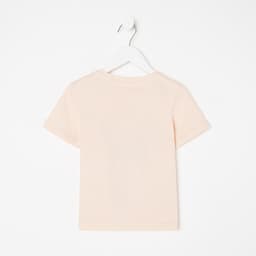 Футболка для девочки KAFTAN: Dog, бежевая, размер 30 (98-104 см)