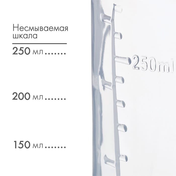 Бутылочки для кормления M&B «Люблю молоко», набор 2 шт., 150 и 250 мл