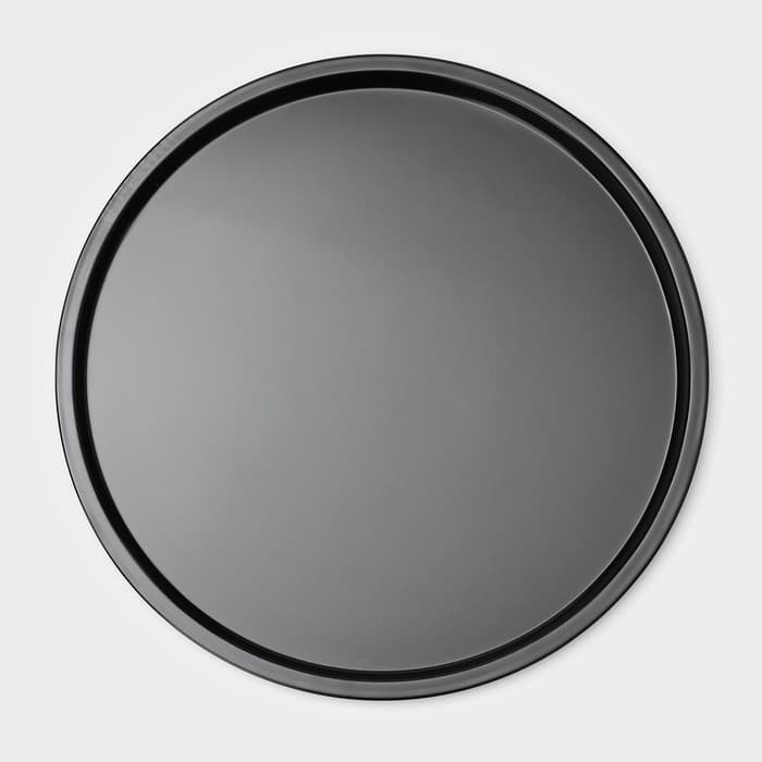 Форма для пиццы Доляна «Жаклин», d=35 см, антипригарное покрытие, чёрная