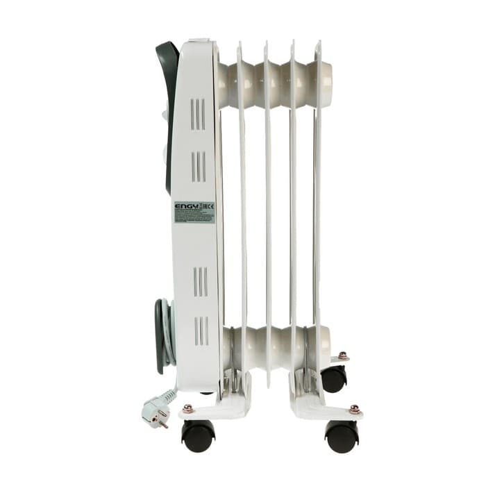 Обогреватель масляный ENGY EN-2205 Modern, 5 секций, напольный, 1000 Вт, 10 м², белый