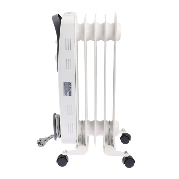 Обогреватель масляный ENGY EN-2205 Modern, 5 секций, напольный, 1000 Вт, 10 м², белый