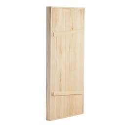 Дверь для бани и сауны, коробка 180×80 см, деревянная, на клиньях, массив, «Добропаровъ»