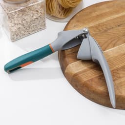 Пресс для чеснока Magistro Coral, 20.2×4.2×6.5 см, зелёный, серый