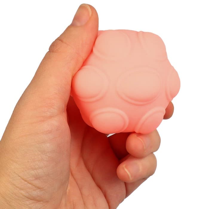 Адвент-календарь новогодний, мячики массажные резиновые, набор из 9 шт., Крошка Я