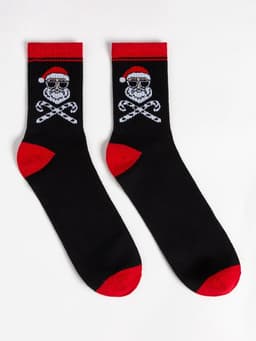 Подарочный набор, термос, носки 3 пары, KAFTAN Real Santa, размер 41-44 (27-29 см)