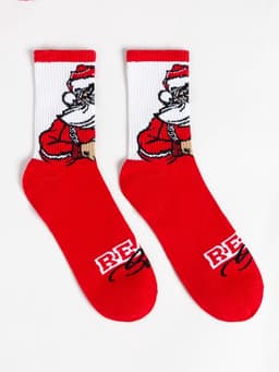 Подарочный набор, термос, носки 3 пары, KAFTAN Real Santa, размер 41-44 (27-29 см)