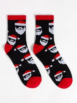 Подарочный набор, термос, носки 3 пары, KAFTAN Real Santa, размер 41-44 (27-29 см)