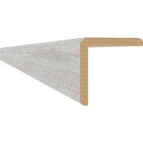 Уголок универсальный МДФ, 2700×24×24 мм, цвет ледяное дерево