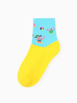 Носки женские KAFTAN Good vibes, набор 5 пар, размер 35-38