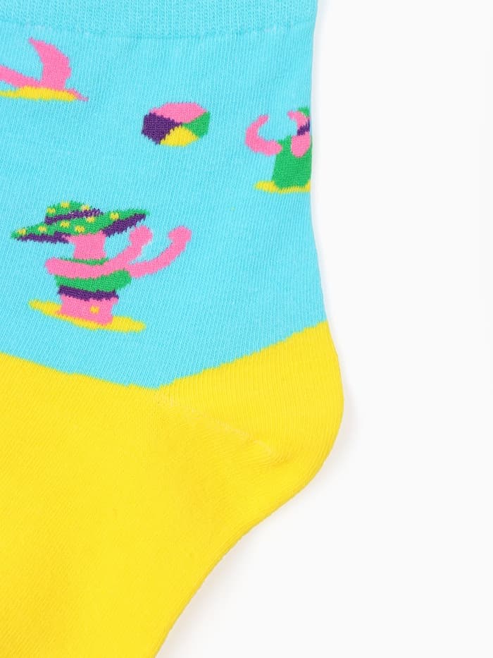 Носки женские KAFTAN Good vibes, набор 5 пар, размер 35-38