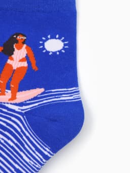 Носки женские KAFTAN Good vibes, набор 5 пар, размер 35-38