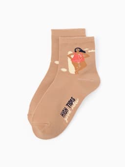 Носки женские KAFTAN Good vibes, набор 5 пар, размер 35-38