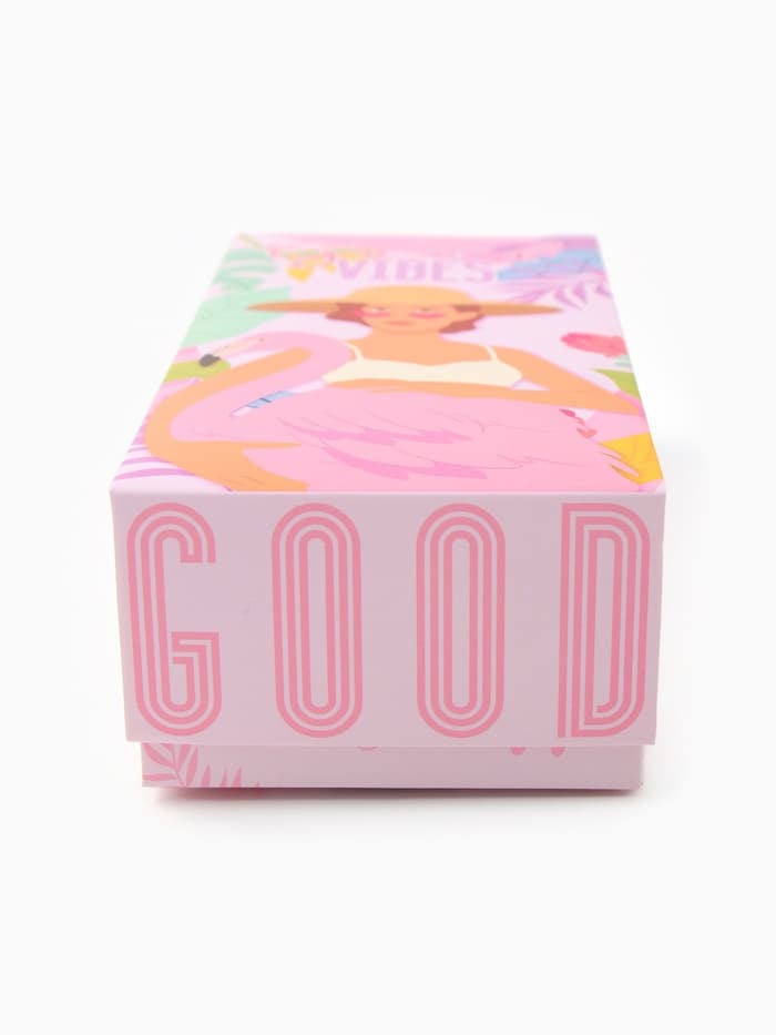 Носки женские KAFTAN Good vibes, набор 5 пар, размер 35-38