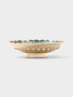 Блюдо «Жана», 17×17×4.5 см, латунь