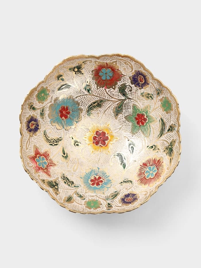 Блюдо «Леония», 16.5×16.5×6 см, латунь