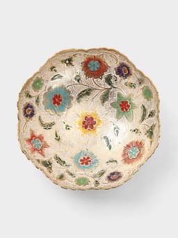 Блюдо «Леония», 16.5×16.5×6 см, латунь