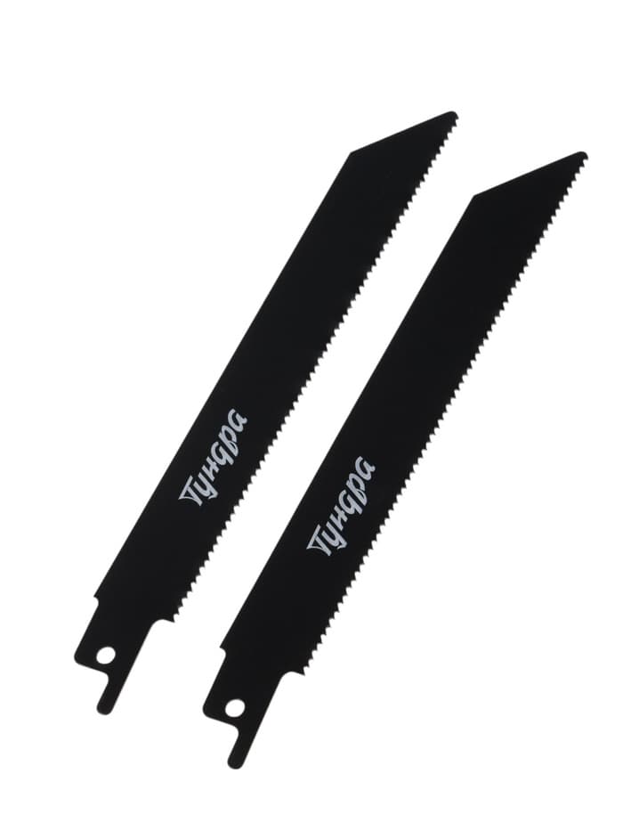 Полотна по металлу для сабельной пилы ТУНДРА, Bimetal, 125/150×1.4 мм, 2 шт.