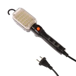 Светильник светодиодный Luazon, переносной, с выключателем, 12 Вт, 25 LED, 3 метра, чёрный