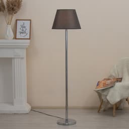 Торшер BayerLux 16440/1BK, Е27, 40 Вт, 38×38×157 см, чёрный