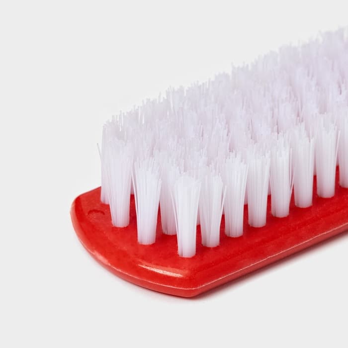 Щётка для овощей и фруктов с ручкой Доляна, 17×3.3×2 см, МИКС