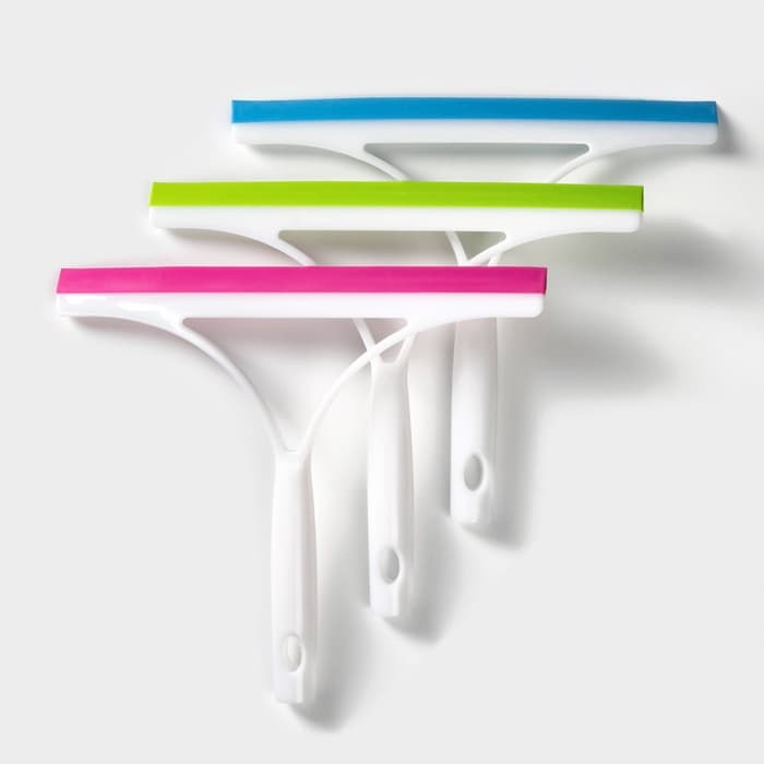 Водосгон силиконовый Доляна «Помощник», 25×21 см, МИКС