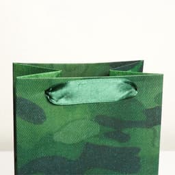 Пакет подарочный под бутылку, упаковка, «С 23 февраля», 13×36×10 см