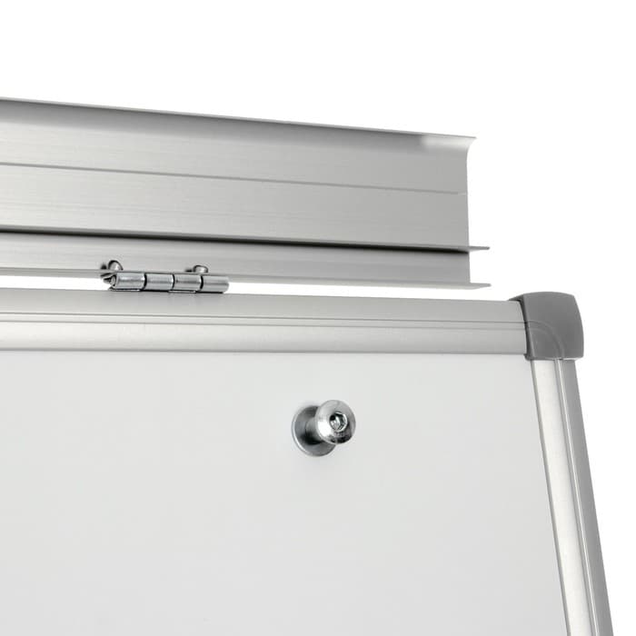 Флипчарт магнитно-маркерный Calligrata PREMIUM, 70×100 см, в УСИЛЕННОМ алюминиевом профиле, на треноге