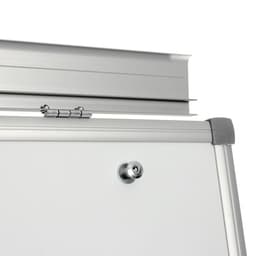 Флипчарт магнитно-маркерный Calligrata PREMIUM, 70×100 см, в УСИЛЕННОМ алюминиевом профиле, на треноге