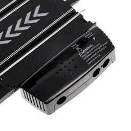 Автотрек «Гонки на суперкарах», с 2 машинами, пульт + ручной генератор, работает от сети