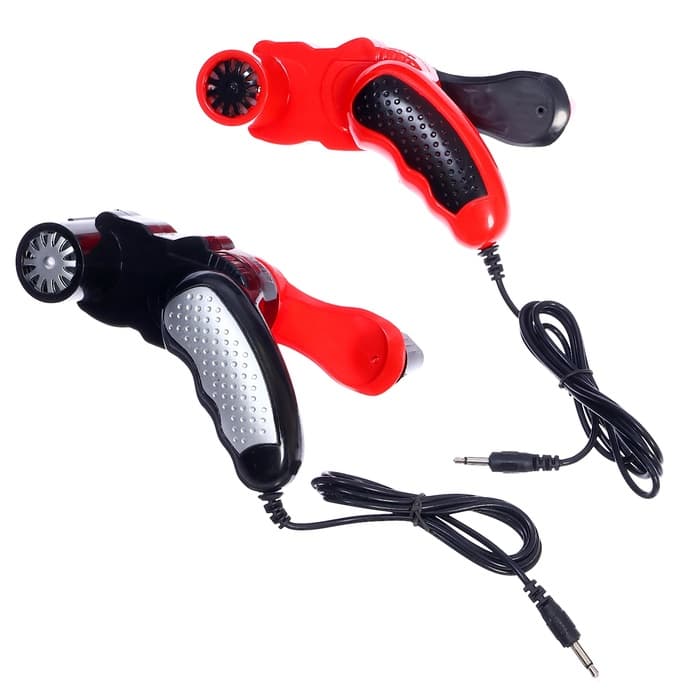 Автотрек «Гонки на суперкарах», с 2 машинами, пульт + ручной генератор, работает от сети