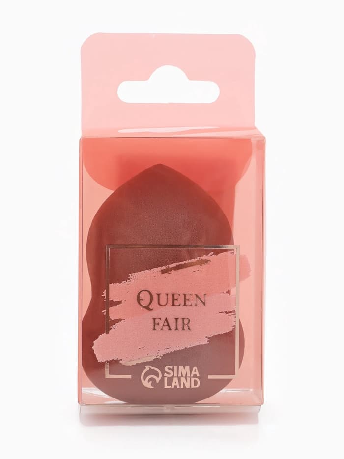 Спонж для макияжа «Амфора», 6×4 см, увеличивается при намокании, МИКС