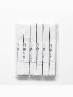 Резинки бельевые, 20 мм, 2±0.5 м, набор 6 шт., белые