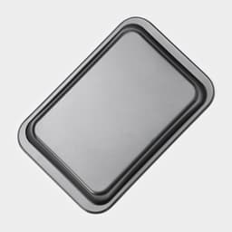 Противень Доляна «Прямоугольник. Жаклин», 37×25×5 см, антипригарное покрытие, чёрный