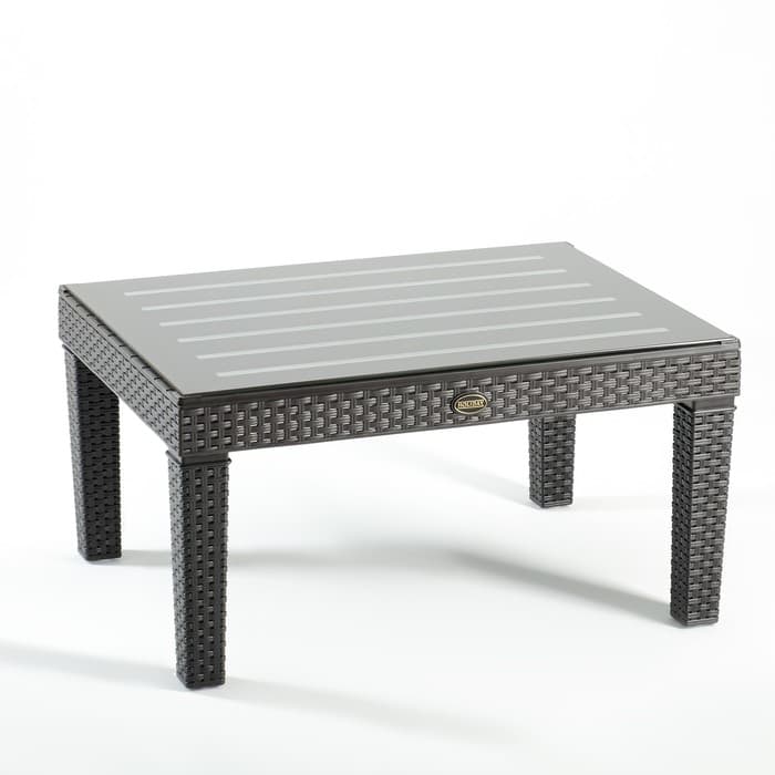 Комплект садовой мебели «Калифорния», 3 предмета: 2 кресла, стол, тёмно-коричневый