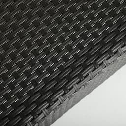 Комплект садовой мебели «Калифорния», 3 предмета: 2 кресла, стол, тёмно-коричневый