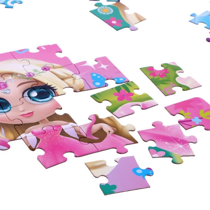 Пазлы детские «Принцессы волшебной страны», набор 4в1