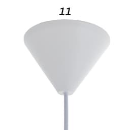 Светильник BayerLux 1673/1BL E27 40 Вт светло-голубой 48×48×36-136 см