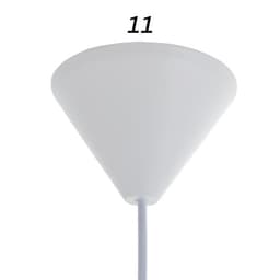 Светильник BayerLux 1673/1WT E27 40 Вт бело-черный 48×48×36-136 см