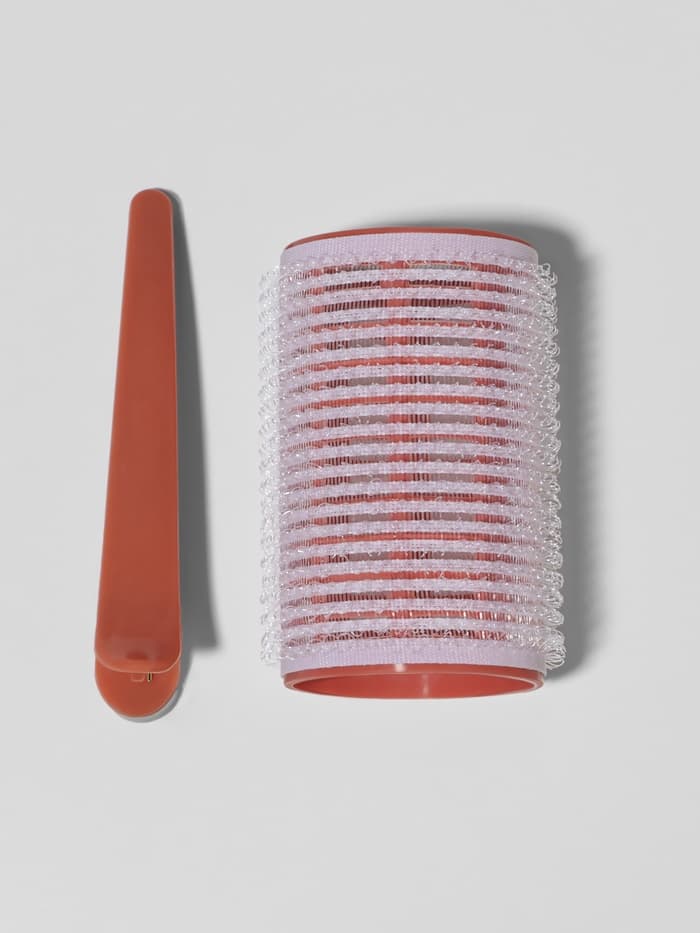 Бигуди для чёлки, с зажимом, d=3.5 см, 6.2 см, МИКС